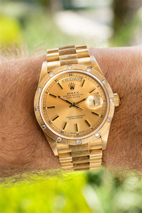 presidential rolex gold lil kleine|the Rolex president.